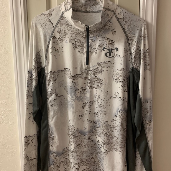NEW TrueTimber 1/4 zip pullover TUNDRA camo M (see details) - Picture 2 of 9